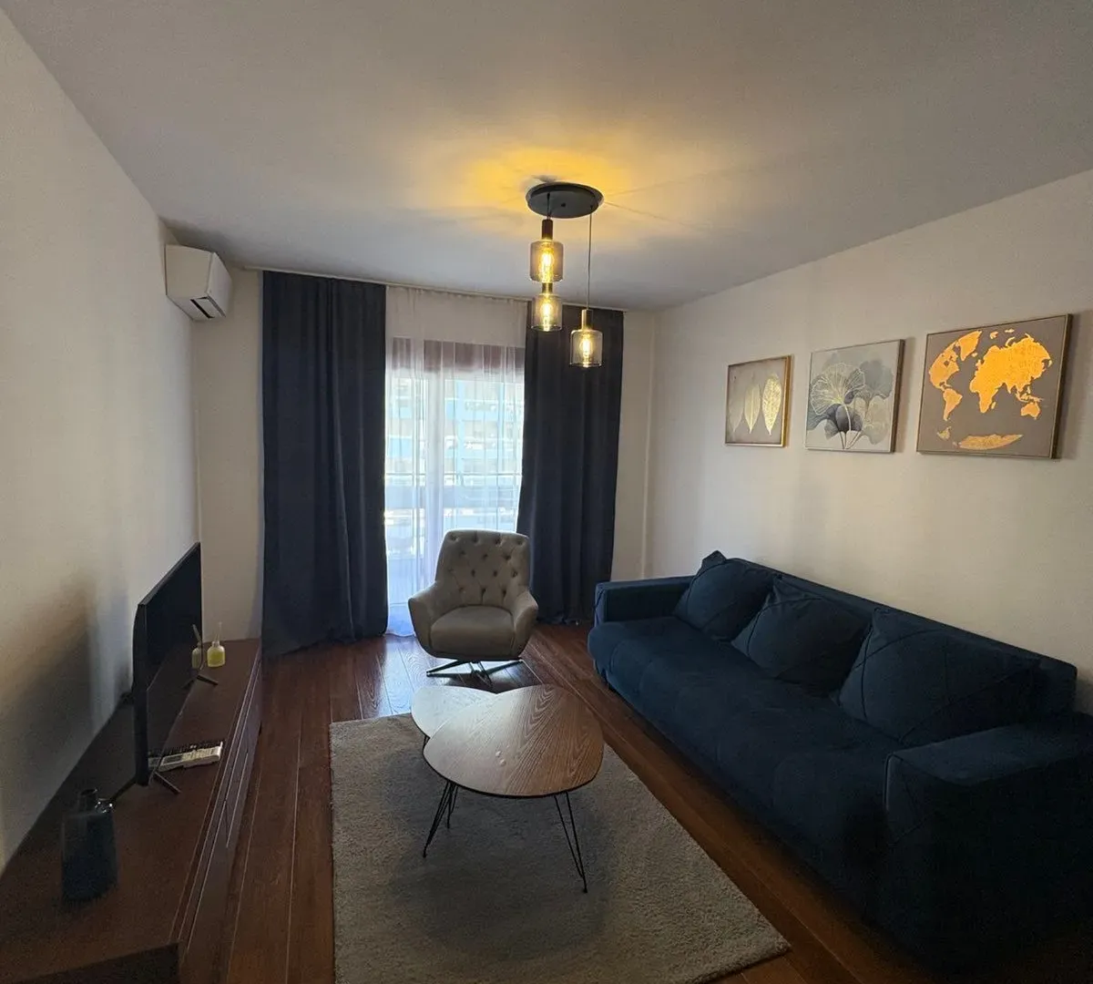 Izdavanje, jednosoban stan, 50m², Master Kvart, Podgorica