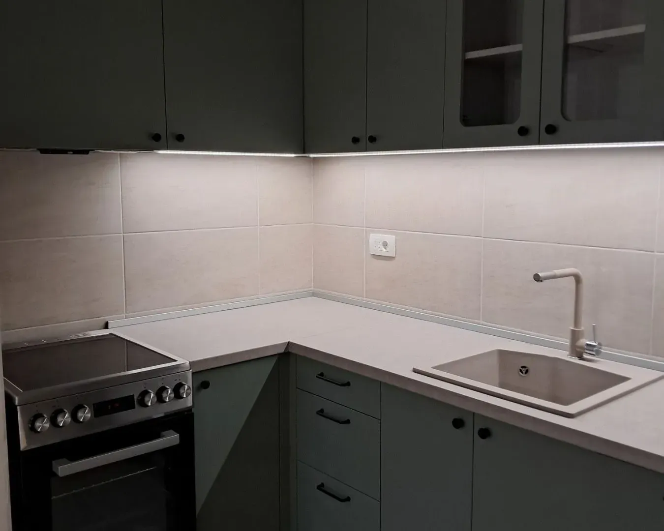 Rent, one bedroom apartment, 45m², Pobrežje, Podgorica