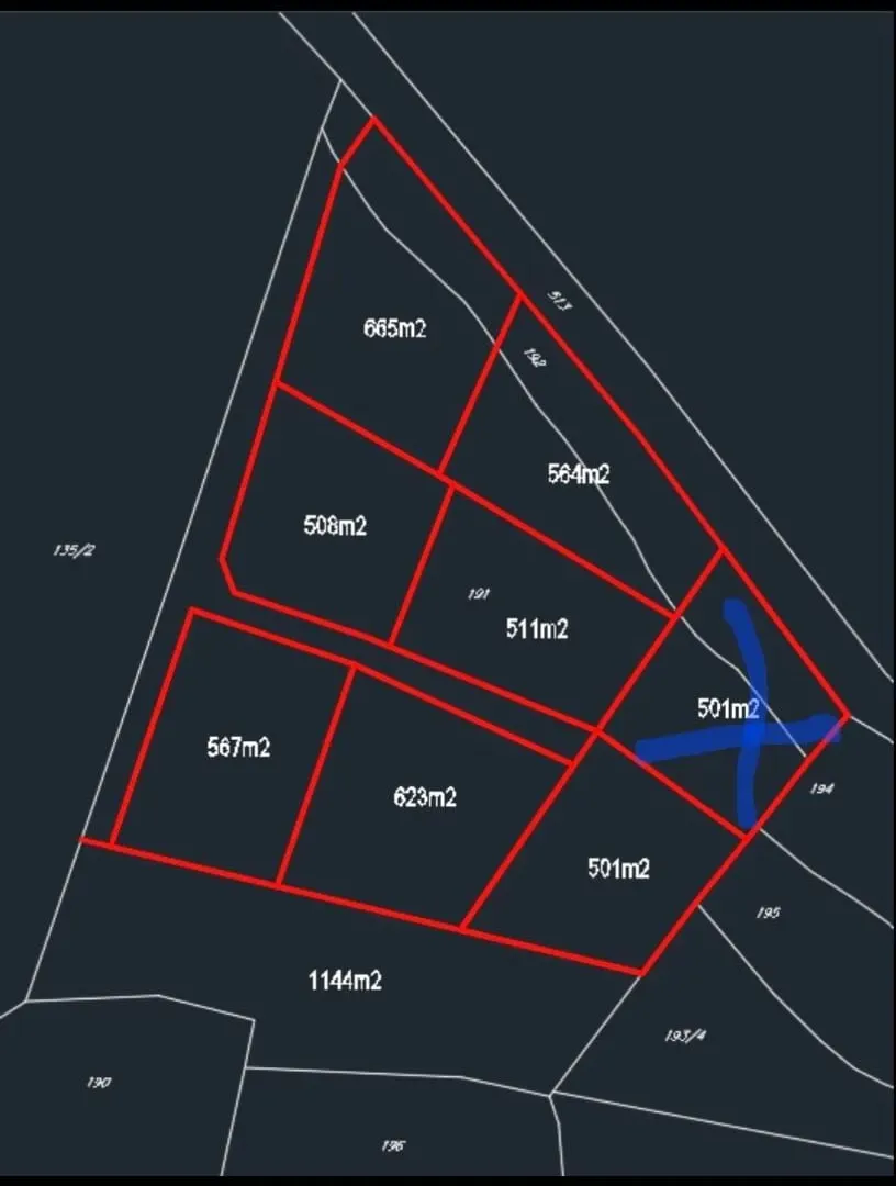 Prodaja, plac, 500m², Blatina, Kolašin
