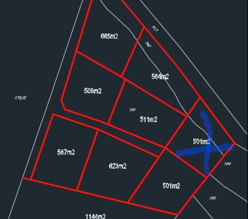 Sale, land lot, 500m², Blatina, Kolašin