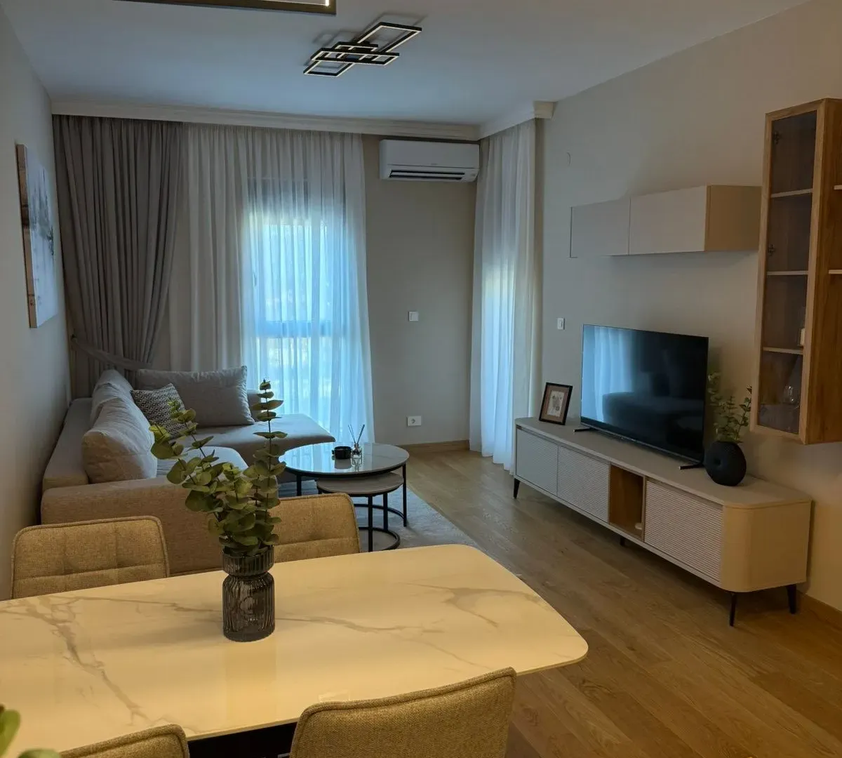 Rent, one bedroom apartment, 46m², City Kvart, Podgorica