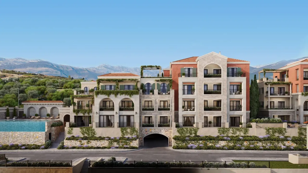 Sale, two bedroom apartment, 156m², Luštica Bay, Tivat