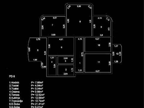 Sale, apartment, 116m², Šušanj, Bar - image 2