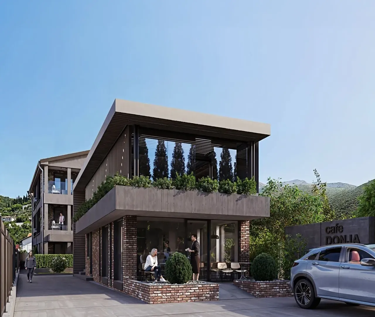 Sale, office space, 105m², Donja Lastva, Tivat