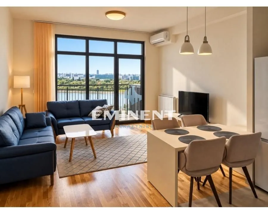 Sale, two bedroom apartment, 56m², Savski Venac, Beograd