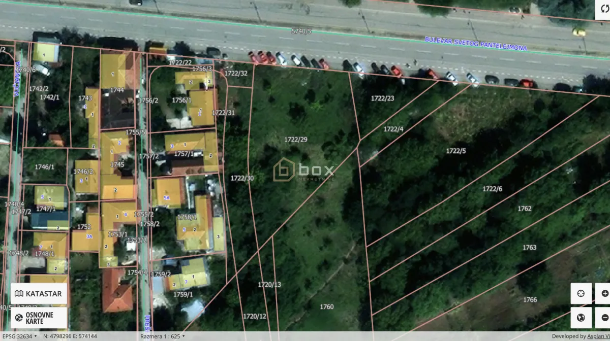 Prodaja, plac, 1628m², Pantelej, Niš