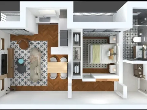 Sale, one bedroom apartment, 48m², Risan, Kotor - image 7