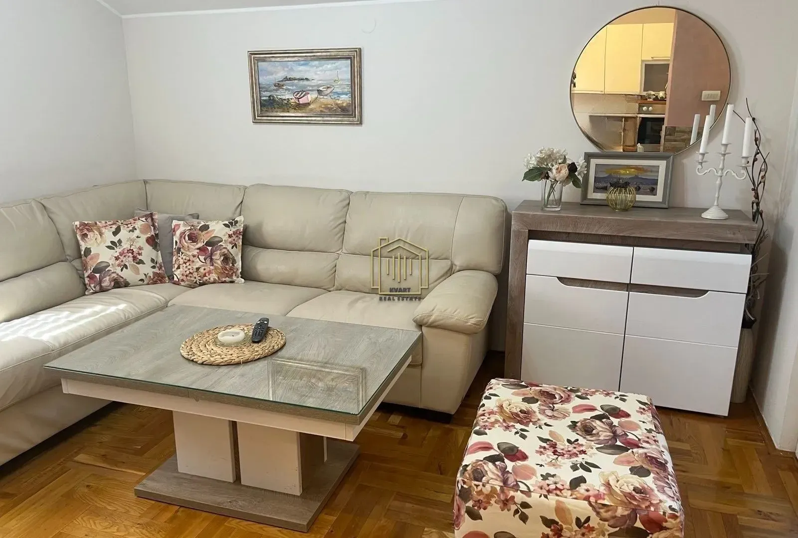 Rent, one bedroom apartment, 43m², Ibričevina, Podgorica