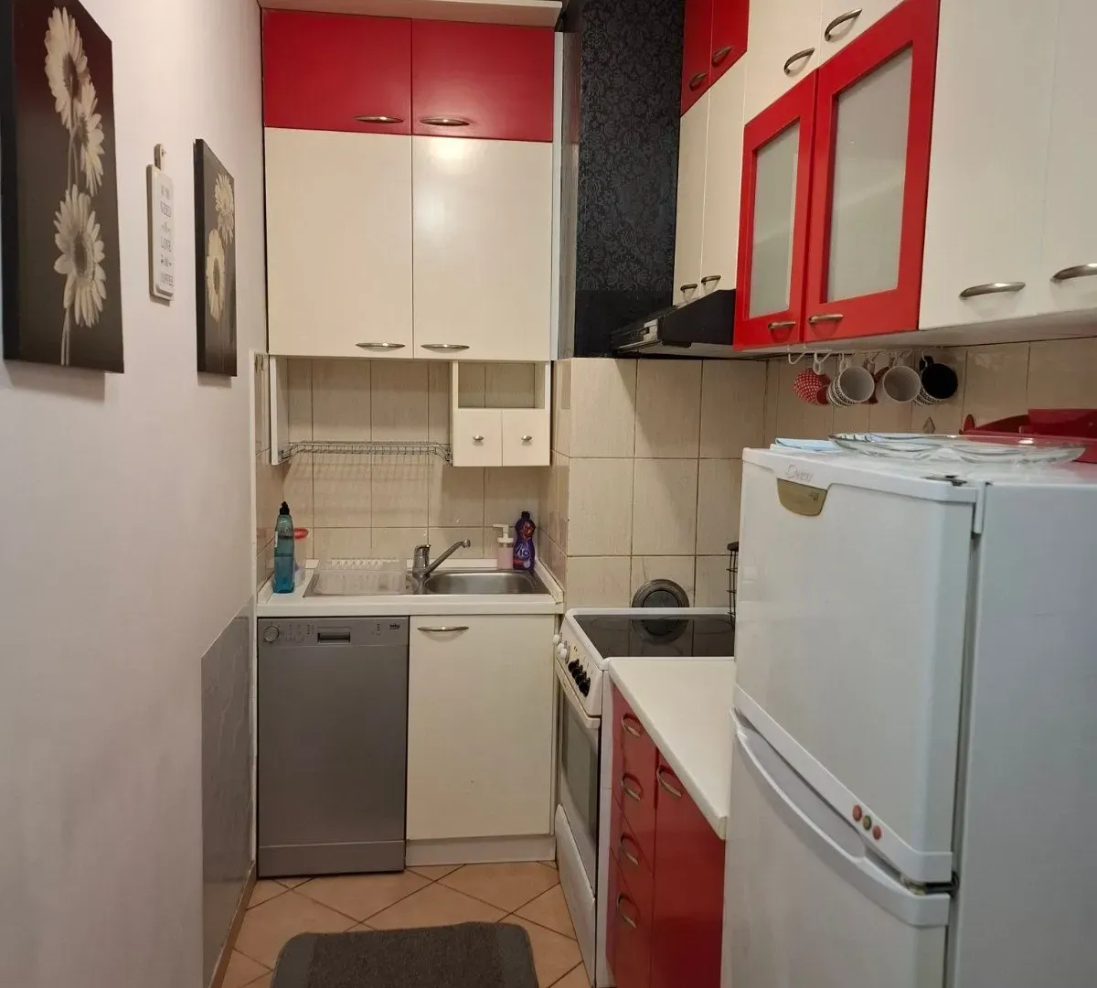 Izdavanje, jednosoban stan, 47m², Stari Aerodrom, Podgorica