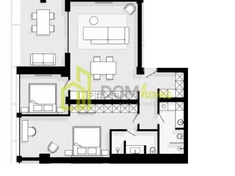 Prodaja, dvosoban stan, 106m², Sveti Stefan, Budva - image 2