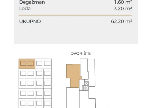 Prodaja, dvosoban stan, 62m², Vračar Sve Podlokacije, Beograd - image 3