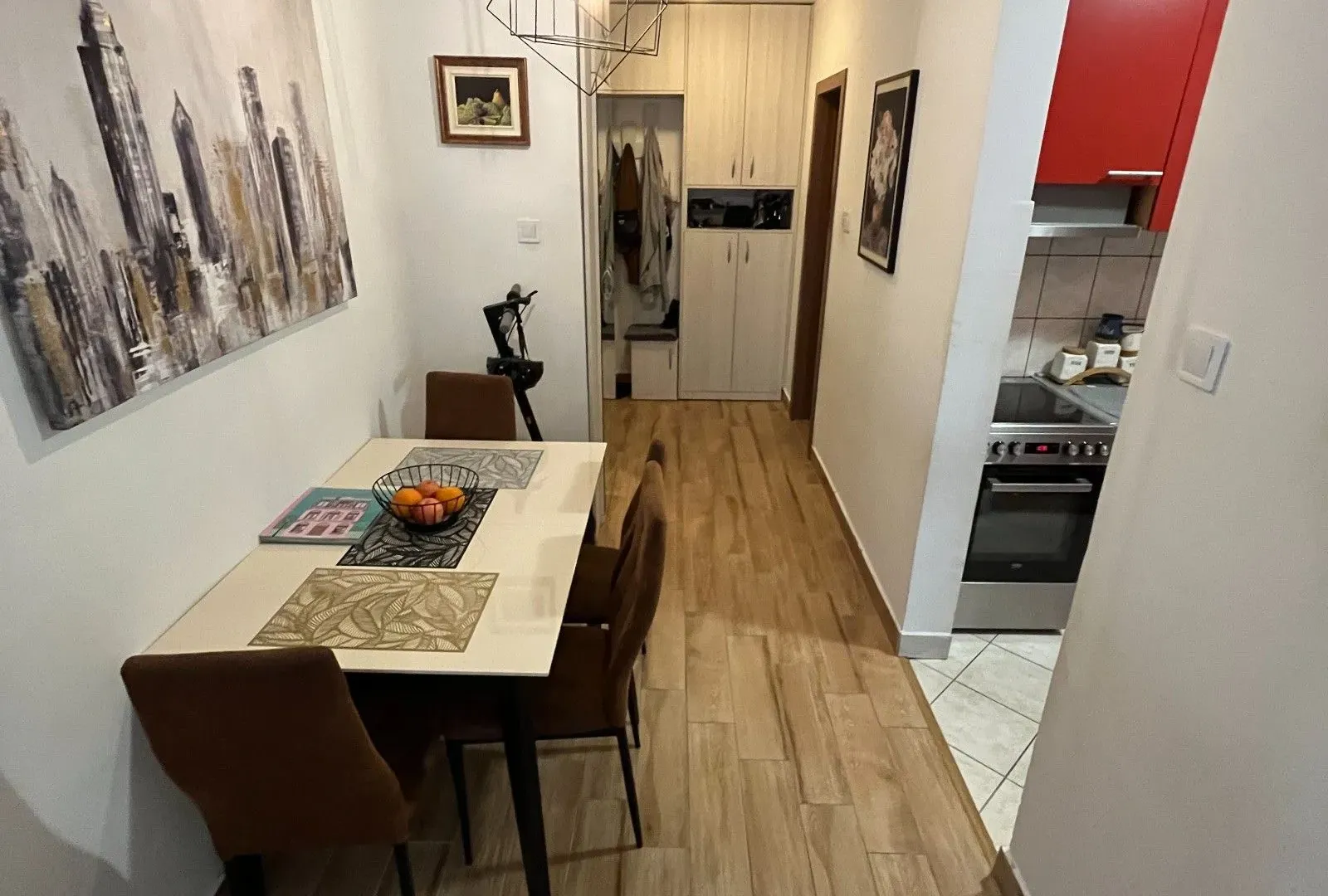 Prodaja, jednosoban stan, 48m², Stari Aerodrom, Podgorica