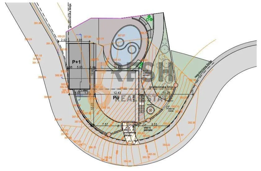 Prodaja, plac, 1682m², Budva, Crna Gora