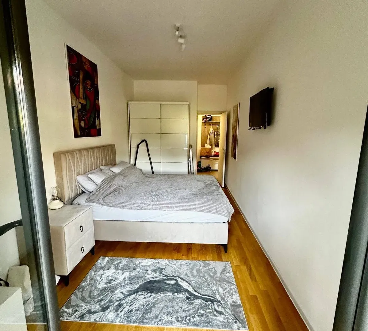 Rent, one bedroom apartment, 48m², Dobrota, Kotor