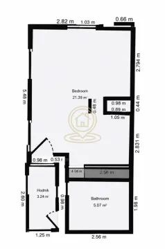 Rent, two bedroom apartment, 57m², Lion, Zvezdara Sve Podlokacije - image 12