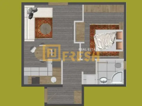 Prodaja, jednosoban stan, 42m², Zabjelo, Podgorica - image 4