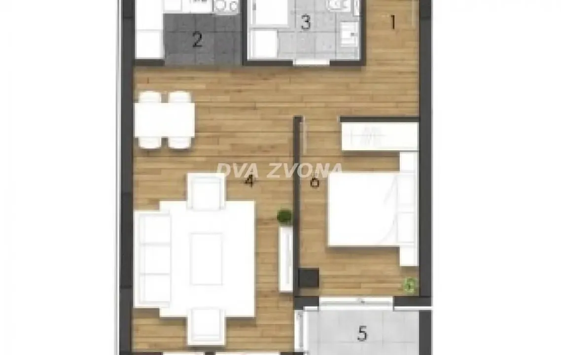 Prodaja, dvosoban stan, 45m², Telep, Novi Sad Sve Podlokacije