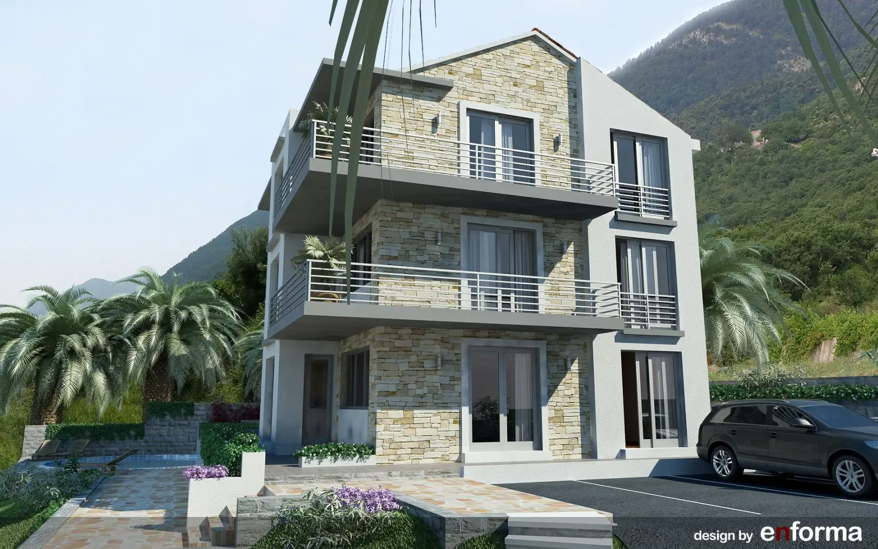 Sale, land lot, 730m², Prčanj, Kotor