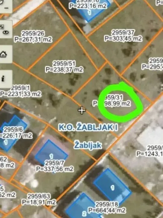 Prodaja, plac, 299m², Žabljak, Crna Gora