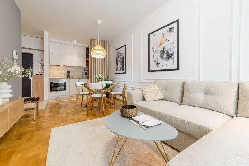 Rent, one bedroom apartment, 42m², Bečići, Budva