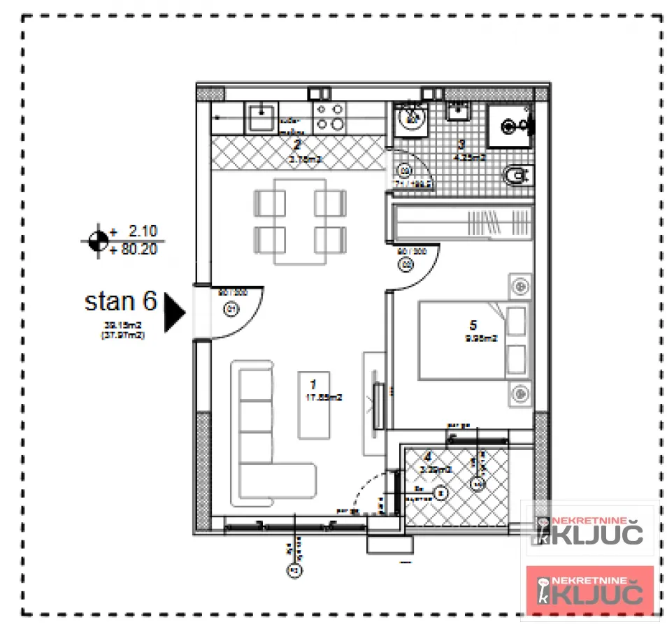 Prodaja, dvosoban stan, 38m², Telep, Novi Sad Sve Podlokacije