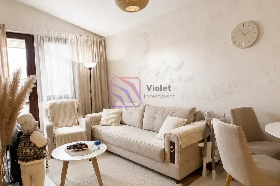 Sale, two bedroom apartment, 42m², Preko Morače, Podgorica