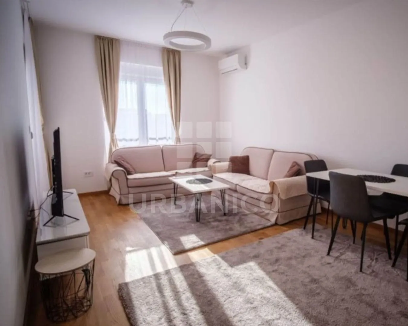 Rent, one bedroom apartment, 46m², Stari Aerodrom, Podgorica