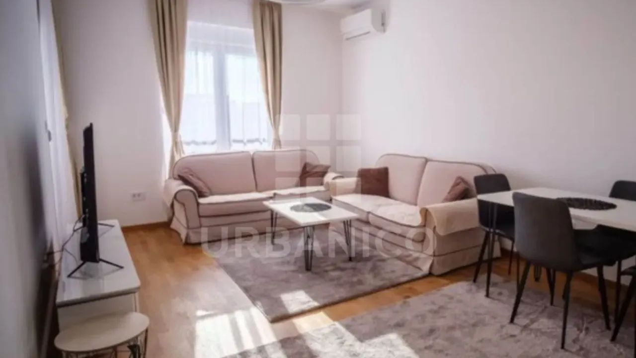 Izdavanje, jednosoban stan, 46m², Stari Aerodrom, Podgorica