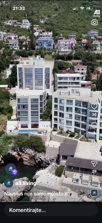 Rent, two bedroom apartment, 81m², Dobra Voda, Bar