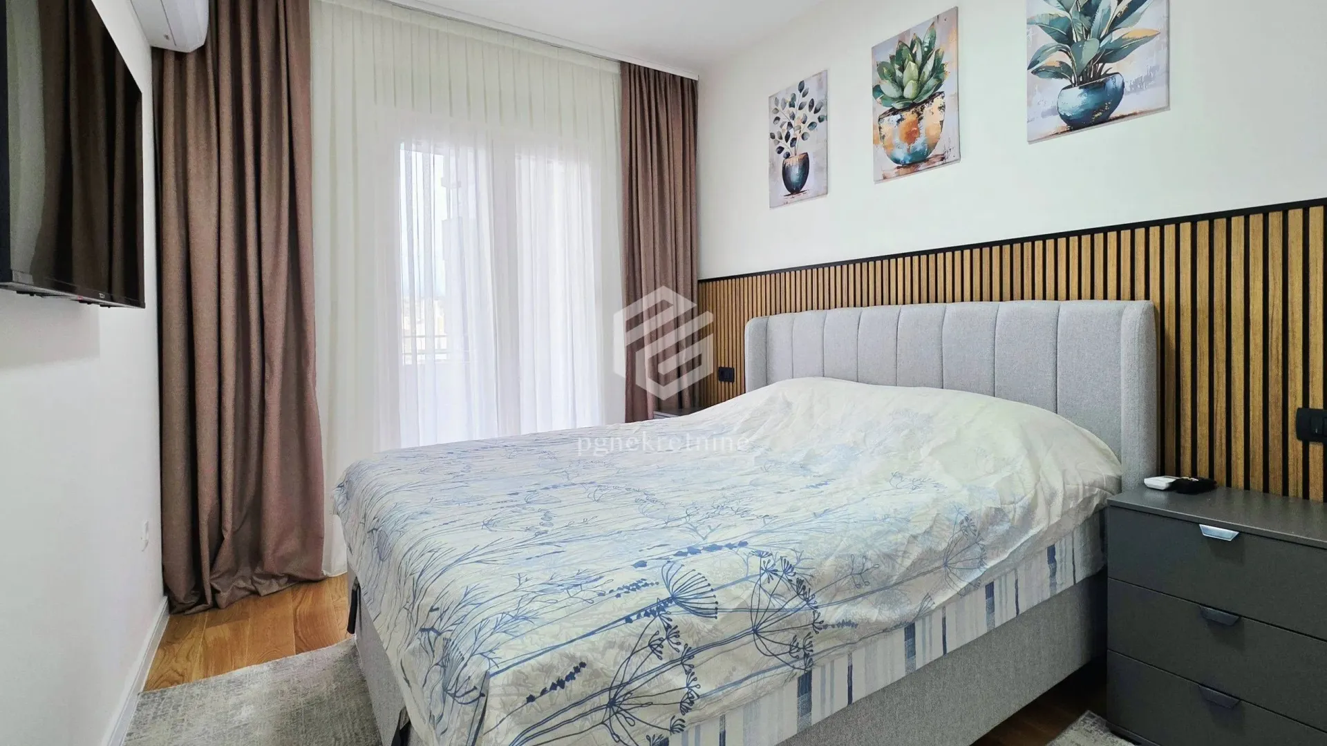 Rent, one bedroom apartment, 49m², Central Point, Podgorica