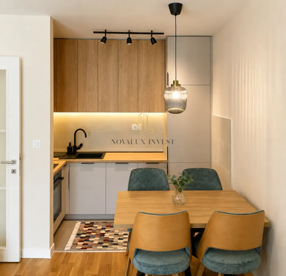 Rent, one bedroom apartment, 42m², Pobrežje, Podgorica