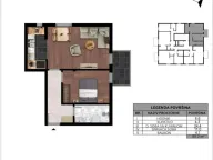 Sale, one bedroom apartment, 52m², Zabjelo, Podgorica - image 5