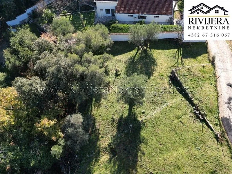 Prodaja, plac, 891m², Baošići, Herceg Novi