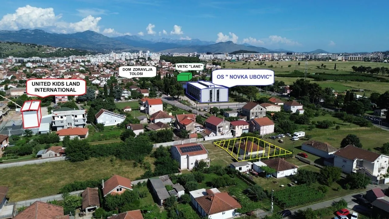 Prodaja, plac, 104m², Tološi, Podgorica