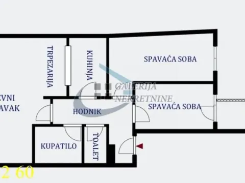 Prodaja, dvosoban stan, 74m², Vračar Hram, Vračar Sve Podlokacije - image 5
