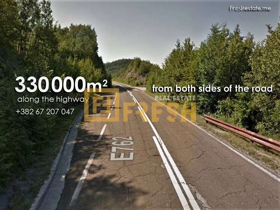 Prodaja, plac, 330000m², Plužine, Crna Gora