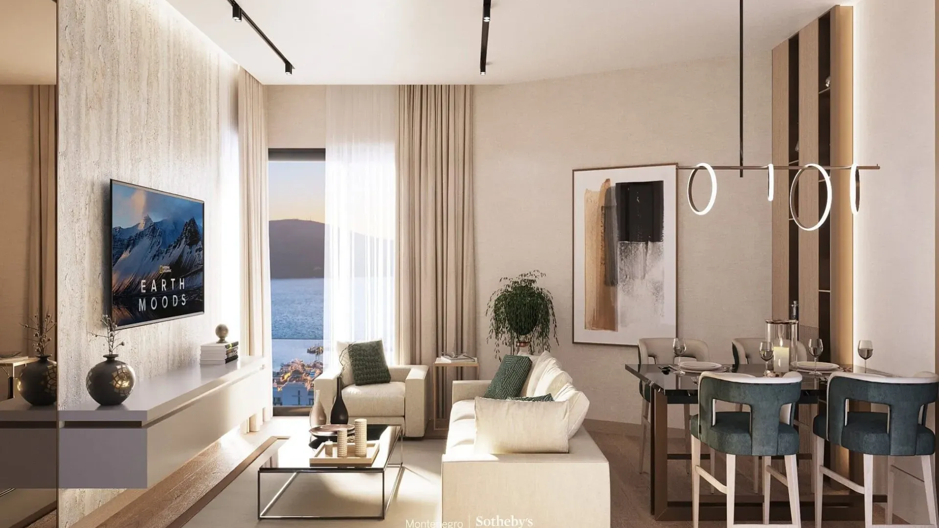Prodaja, dvosoban stan, 107m², Tivat, Crna Gora