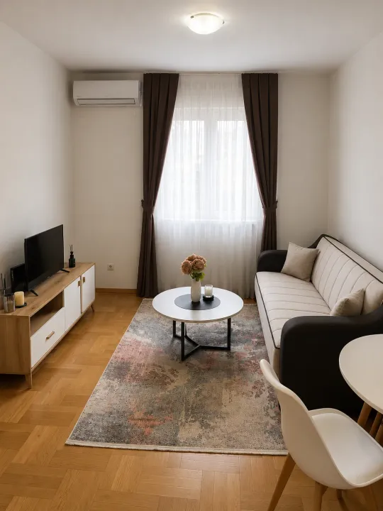 Rent, one bedroom apartment, 36m², Stari Aerodrom, Podgorica