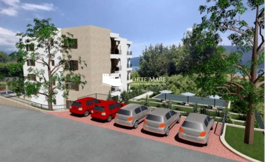 Prodaja, jednosoban stan, 46m², Đenovići, Herceg Novi