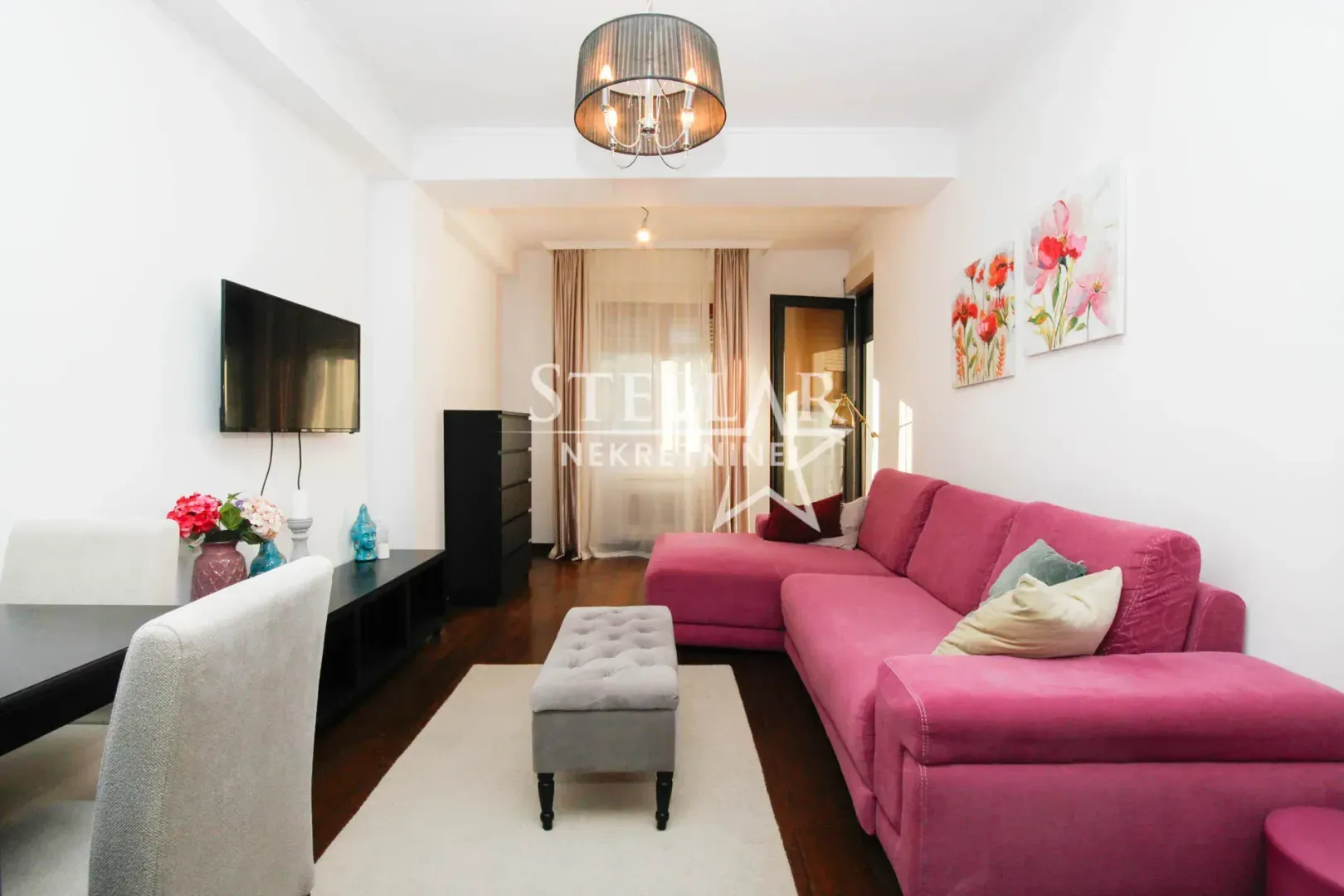 Rent, one bedroom apartment, 44m², Gorica C, Podgorica