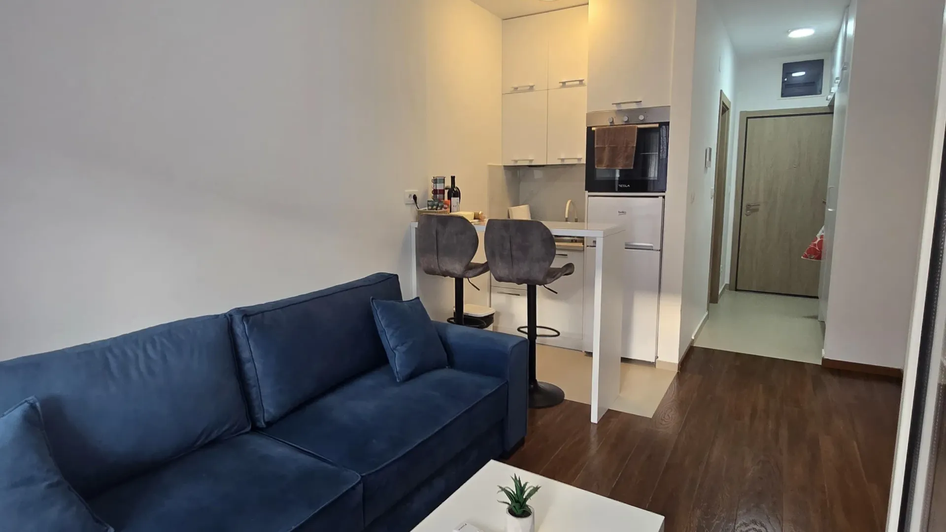 Rent, studio apartment, 27m², Master Kvart, Podgorica