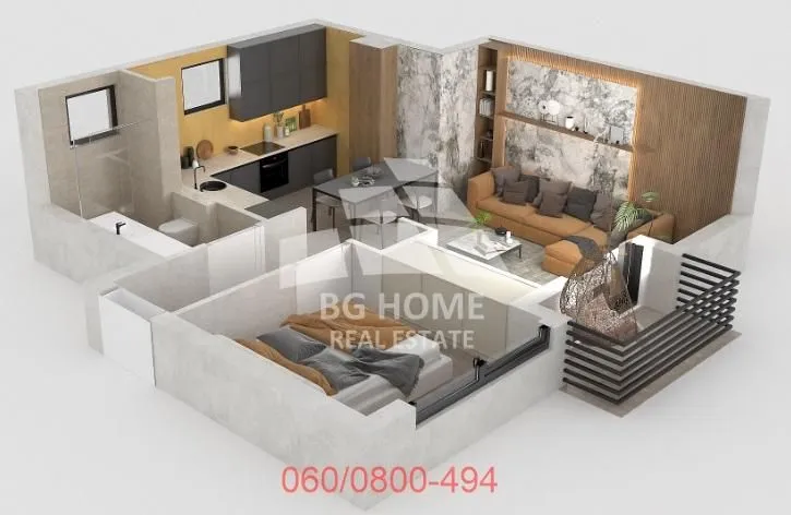 Sale, one bedroom apartment, 47m², Slavujev Venac, Zvezdara Sve Podlokacije