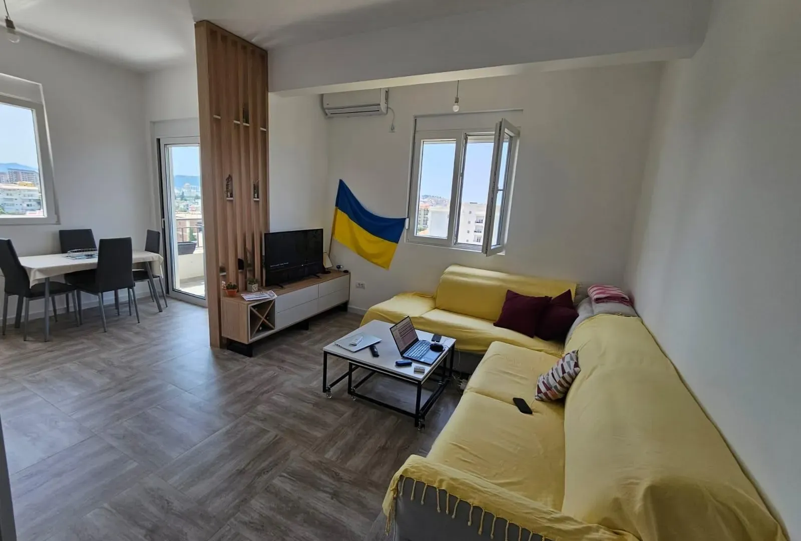 Rent, one bedroom apartment, 43m², Šušanj, Bar