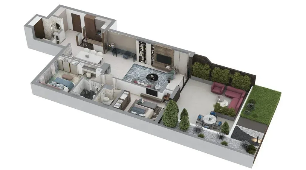 Izdavanje, četvorosoban stan, 135m², Stari Grad, Beograd