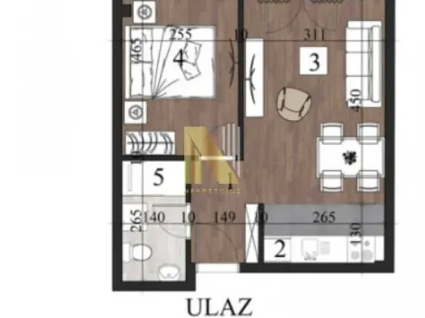 Izdavanje, jednosoban stan, 40m², Telep, Novi Sad Sve Podlokacije