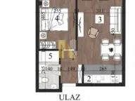 Izdavanje, jednosoban stan, 40m², Telep, Novi Sad Sve Podlokacije - image 1