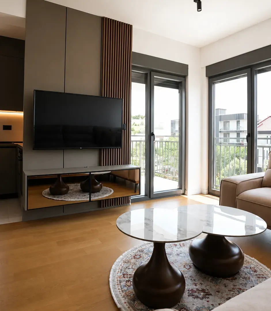 Rent, one bedroom apartment, 47m², Nova Dalmatinska, Podgorica