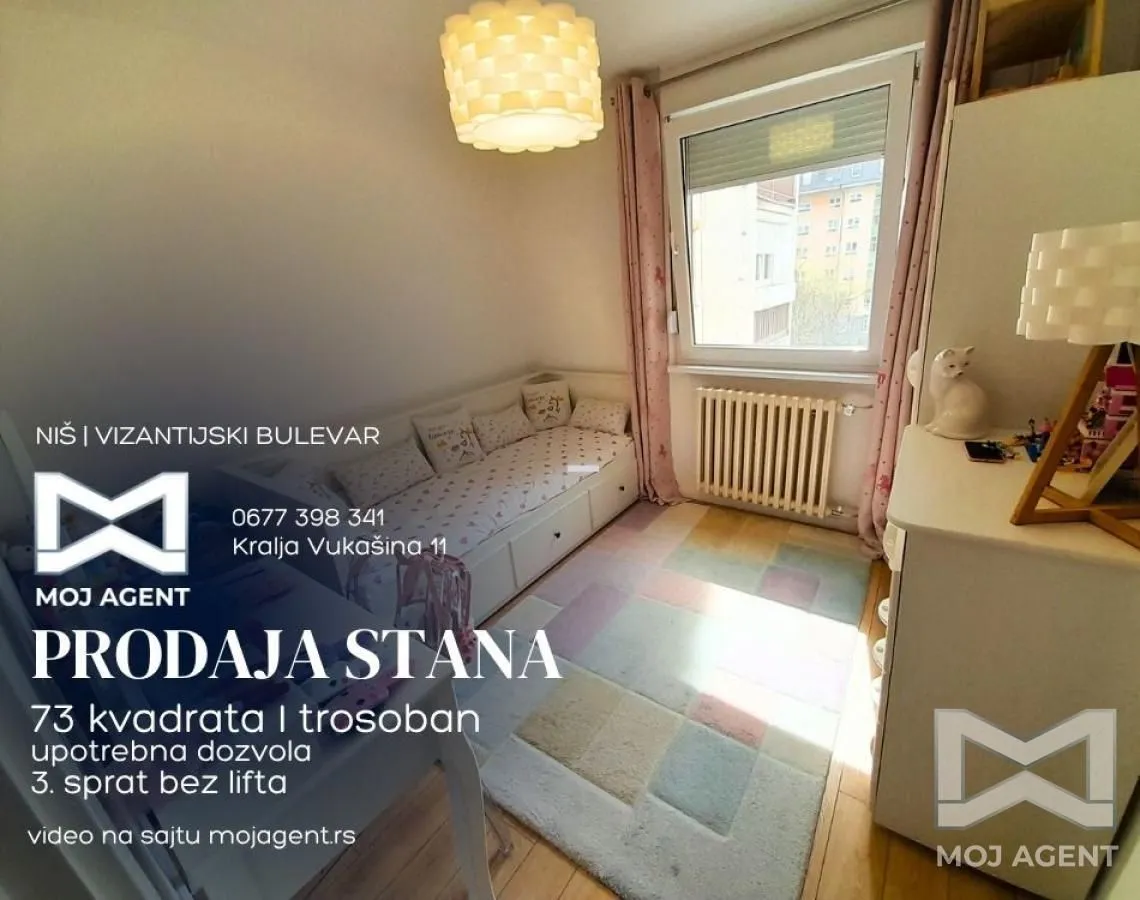 Prodaja, stan, 73m², Medijana, Niš