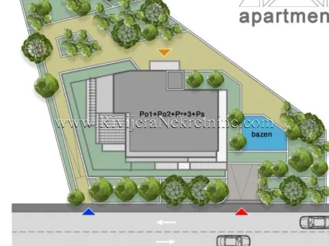 Prodaja, dvosoban stan, 59m², Tivat, Crna Gora - image 4