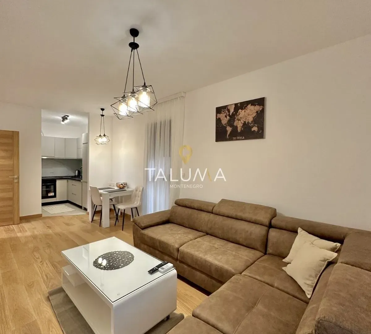 Izdavanje, jednosoban stan, 48m², City Kvart, Podgorica